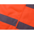 Hi-viz Construction Reflective Blue 100 chemises de travail en coton